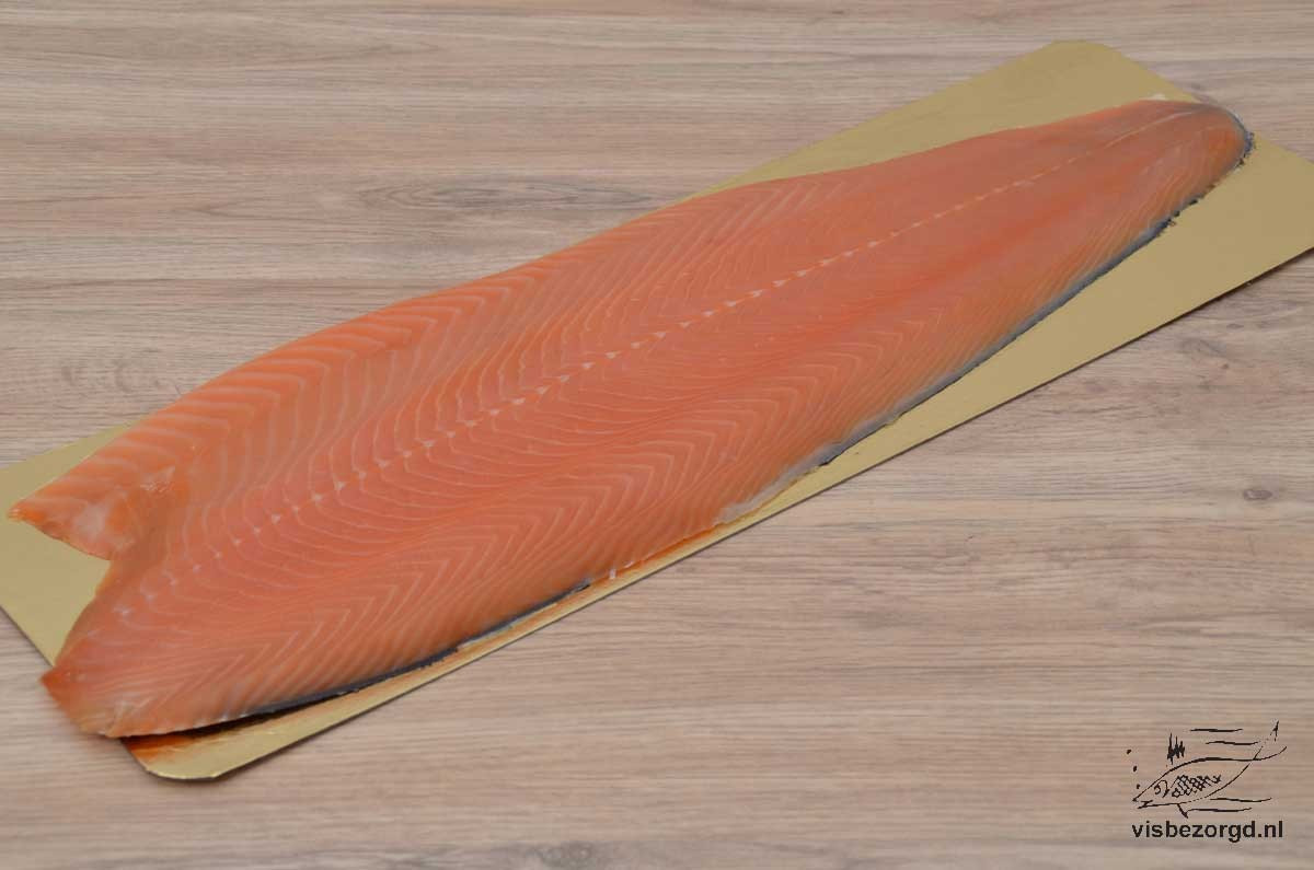 Zalmfilet zijde gerookt 